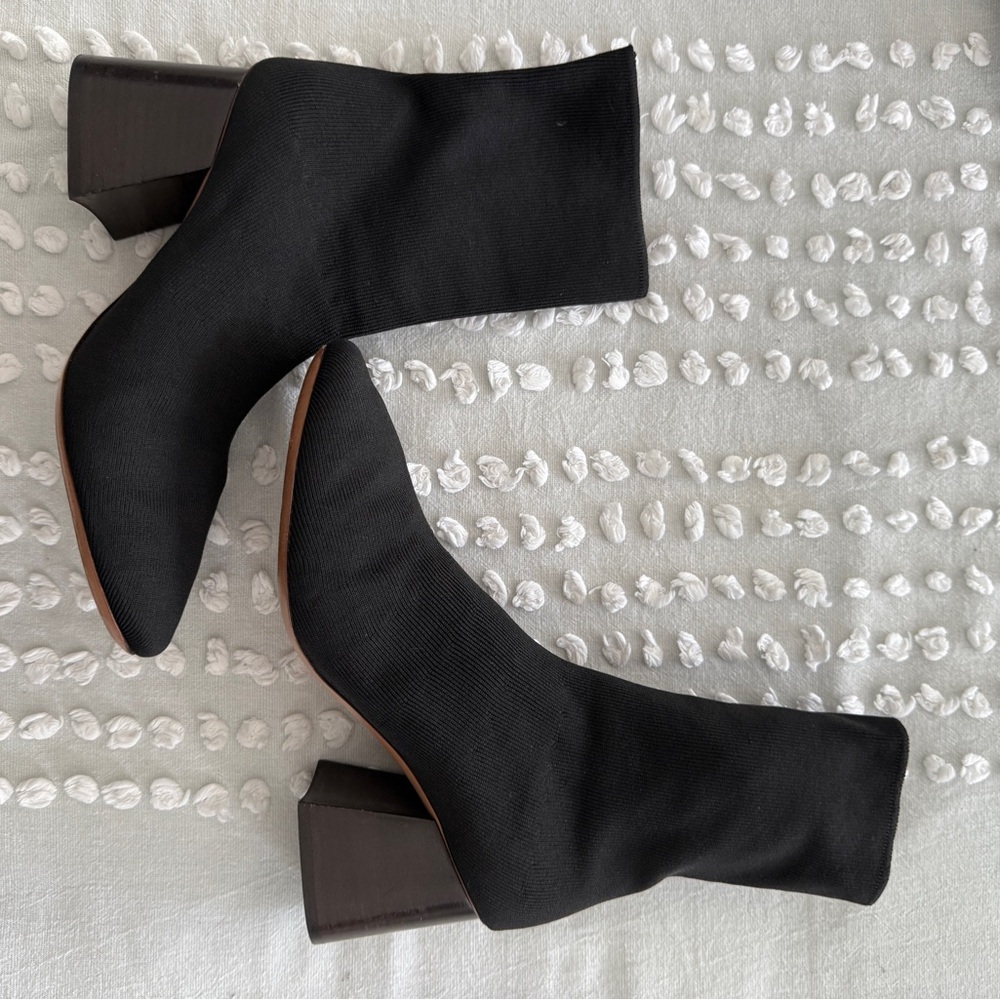 Celine Black Heeled Boots